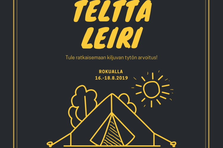 Rovastikunnallinen nuorten telttaleiri Rovastikunnallinen nuorten telttaleiri